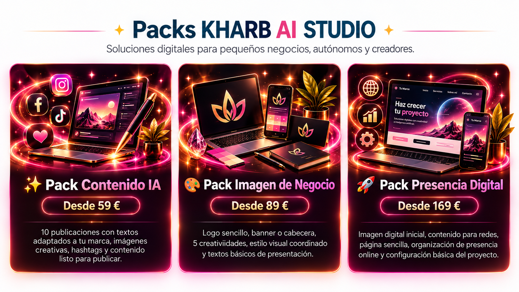 Packs KHARB AI STUDIO